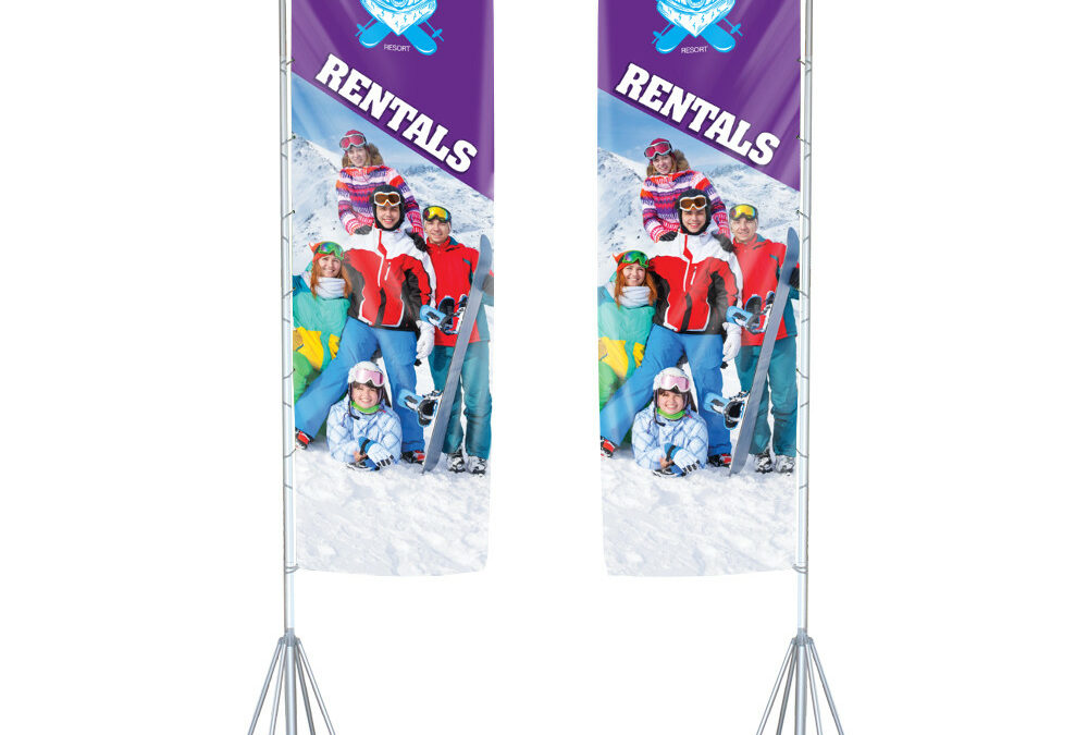 ONE CHOICE® 17 ft. Mondo Flag Double-Sided (Graphic Package)