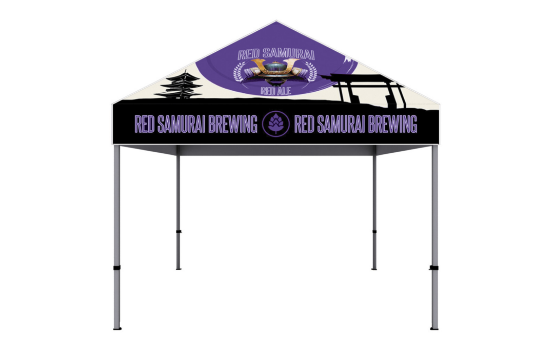 ONE CHOICE® 10 ft. Aluminum Canopy Tent (Graphic Package)