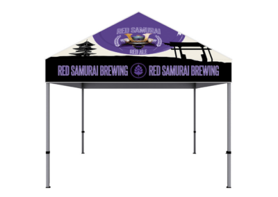 ONE CHOICE® 10 ft. Aluminum Canopy Tent (Graphic Package)