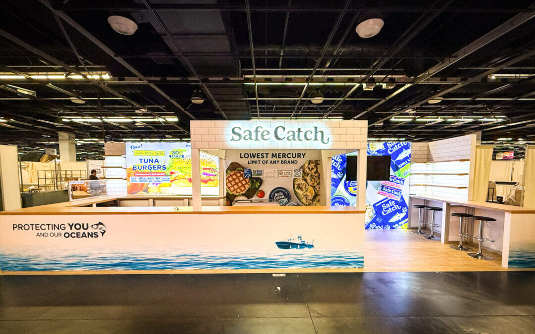 Hooked on Design: The Making of Safe Catch’s Custom Trade Show Booth